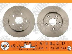���� ��������� ����. Toyota Auris (_E15_) 1.4 (ZZE150_, ZZE150R) 97 �. �. 2007 - 2012 Auris (_E15_) 1.6 (ZRE151_, ZRE151R) 124 �. �. 2007 - 2012 Auris...