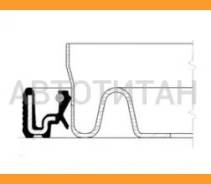 ������� �/� ������ 90x110x12 BMW E12/E23/E24/E28/E30/E34/E36 M21/M40/M52 81 Corteco 20019546B 20019546B ����