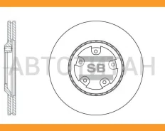 ���� ��������� Hyundai H1/H100/Porter �������� ����. D 253��. SD1034 SD1034 ����