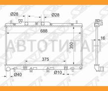 �������� Subaru Legacy 03-09 / Outback 03-09 / Legacy B4 03-09 [SB0005BLE] SB0005BLE ����