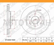 ���� ��������� (�����) Infiniti QX56 04-13 / Nissan Armada 03-16 / Titan 03-15 [ST402067S000] ST402067S000 ����