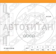 ���� ��������� (�����) Toyota Hiace 04-20 / Land Cruiser Prado (J120) 02-07 / Regius Ace 04-20 [ST4351226190] ST4351226190 ����