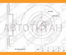 ���� ��������� (�����) Toyota RAV4 (XA10) 94-00 [ST4351242010] ST4351242010 ����