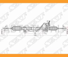 ����� ������� Toyota Land Cruiser Prado J150 09- LHD [ST4420060230] ST4420060230 ����