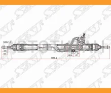 ����� ������� Toyota Land Cruiser 98-02 LHD [ST4425060060] ST4425060060 ����