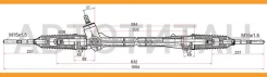 ����� ������� Toyota Auris/Corolla E15# 06- (�������������) LHD [ST4551002390] ST4551002390 ����