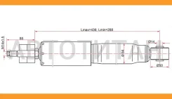 ����������� �������� Toyota LAND Cruiser 100 98-07 LH=RH, �����/������ ST4851169545 ����