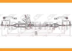 ����� ������� Renault Megane III 08- LHD [ST490010024R] ST490010024R ����