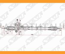����� ������� Honda Accord 2,4 LHD 03- [ST53601SDAA04] ST53601SDAA04 ����