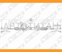 ����� ������� KIA RIO/Hyundai Solaris 11- LHD [ST577004L000] ST577004L000 ����