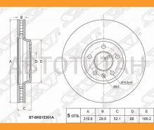 ���� ��������� (�����) Audi A4 08-15 / A5 07-16 / A6 10-18 / A7 10-18 [ST8K0615301A] ST8K0615301A ����