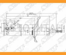 ������ �������� Mazda Familia/323 98-05 RH [STB25D34700], ������ STB25D34700 ����