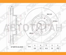 ���� ��������� (�����) Mazda Demio 96-02 / 323 98-03 / Familia 98-08 [STBR703325XF] STBR703325XF ����