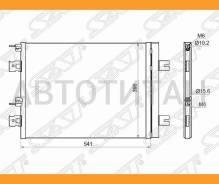 �������� ������������ Nissan Almera 12-19 / Terrano 14-22 / Renault Duster 10-21 / Logan 04-16 / San [STDC01394B0] STDC01394B0 ����