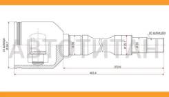 ���� (�������/ ������/ �����) Toyota Allion (T240) 01-04 / Caldina 92-07 [TO633], ������ �������� TO633 ����