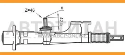 ����� ������� ���-���� 51651 AUDI 80, VW Passat B2 82-88 0035007SX ����