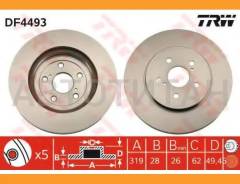 ���� ��������� �������� Lexus RX300/RX350/RX400h 3.0-3.5 03 DF4493 [DF4493] DF4493 ����