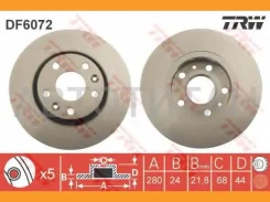����. ���� ���. ����. Renault Duster/Fluence 1.5D/1.6/2.0 03/10- [DF6072] DF6072 ����