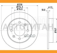���� ����. ��� �. � Kia Cerato 04-, Spectra 04- ���. d258 DF 073302 DF073302 ����