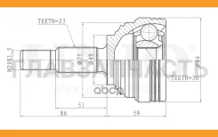 ���� ������� Nissan Almera (G15RA) 12-, Renault Logan I-II 04-, Megane II 02- (����) [CVJ20036] CVJ20036 ����