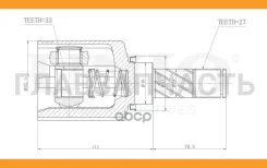���� ���������� ����� Renault Duster 11-, Dacia Duster I, II 10- (����/����) [CVJ30133] CVJ30133 ����