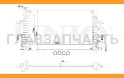 �������� ���������� ��������� Opel Astra H 04-, Zafira B 05- [RAD10015] RAD10015 ����