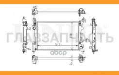 �������� ���������� ��������� Opel Corsa D, E 08-, Adam 12- [RAD10133] RAD10133 ����