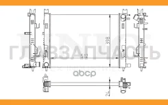 �������� ���������� ��������� Lada Vesta 15-, Renault Logan I, II 08-, Duster 11- [RAD10131] RAD10131 ����
