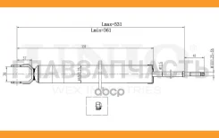 ����������� ������� ������ �������� Kia Ceed I, II 06-, Hyundai i30 I, II 07- SAB10429 ����