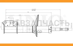 ����������� ������� �������� �������� Renault Logan 04-, Sandero I, II 07- [SAB10609] SAB10609 ����