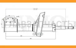 ����������� ������� �������� �������� Renault Symbol II 08- [SAB10626] SAB10626 ����