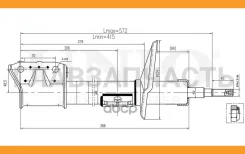 ����������� ������� �������� �������� Renault Duster I, II 11-, Kaptur 16- [SAB10657] SAB10657 ����