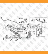 ����� ��������� ����� Mazda 3/5 03- FL0231 ����