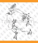 ����� ��������� ����� (��������������) Toyota Camry/Highlander 06- / Lexus RX/ES 06- FL0276 ����