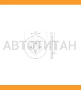 ���� ��������� ������ Toyota Land Cruiser all 96 Z06013 ����