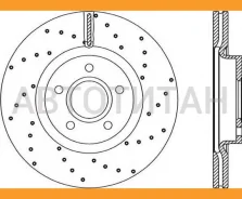 ���� ��������� �������� Volvo S40/V50 1.8/2.4/2.5/2.0TD 04 Z06019 ����