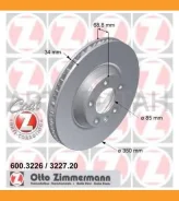 ���� ����. �����. ������. [350x34] COAT Z LEFT [������ 600.3227.20] AUDI Q7 06-, VW Touareg 02-, Porsche Cayenne 02-, ����� 600322620 ����