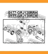 ������� ��������� (�� ������) | ��� ��� | Toyota, Lexusgx460 URJ150, Fortuner (SUV) GGN155, GUN15,16, LAN155, TGN156 Febest 0177GRJ120RLH 0177GRJ120RL...