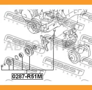 ����� �������� Nissan Pathfinder R51M 2005- 0287R51M ����