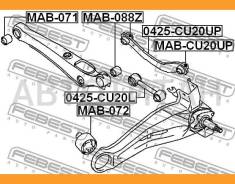 ���� ������ ���������� ������ Mitsubishi Lancer, Lancer Cedia CS, CT# 2000.03-2009.08 [JPN] Febest 0425CU20L 0425CU20L ����