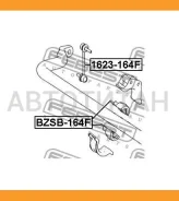 ���� ������������� ���. ����. L/R Mercedes (X164) GL 09/06-/(W164) ML 280-500/CDI/4-matic/63 AMG 4-matic 07/05-/(W251, V251) R 01/06- Febest 1623164F...