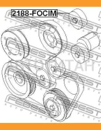 ����� ��������. ������. ����� FORD Focus I CAK 1998-2005 Febest 2188Focim 2188FOCIM ����