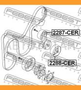 ����� �������� �������� Hyundai, Kiaaccent, Solaris 14, Elantra HD 08, HB20 12, Solaris 11, ELA Febest 2287CER 2287CER ����