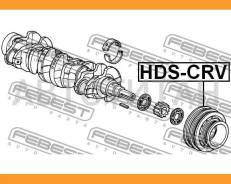 ���� ��������� Honda CR-V RD1/RD2 1997-2001 Febest Hdscrv 13810P3F003 ����