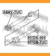 ��������� ��������� ���������� ���� Hyundai, Kiatucson 04 (India), Tucson 04, Sportage 16, Sportage 04, TUC Febest Hycbtuc BC11002, 495752E000, 514793...