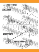 ������� ��������� �������� Mitsubishi Lancer CS 2000-2009 Febest MMCS3MFR MMCS3MFR ����