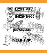 ����� ��������� ������������ | ����� ����/��� | Febest Mzssmpv MA1035LR, LB8234380, FM1181, MS25011, 1271052SX, 514192, 5711252, 6313292, 7327753, ADM...