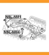 ���� ��������� ���������� ��������� | ����� ����/��� | Nissanlivina BRA MAKE L10B, Tiida C11X, Tiida MEX MAKE C11X, Sentra B17 Febest Nslnm4 NSLNM4 ��...