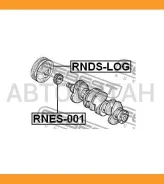 ���� ��������� Renault Logan 06-/Sandero 08- Febest Rndslog PB8169, 7700273916, 2001071SX, 30636, RKPRE019, 8200134116, 10667, 425059, RKPRE019F ����
