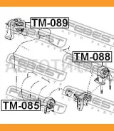������� ��������� ������ (��������������) Toyota Platz NCP1#, SCP11 1999.08-2005.11 [JP] Febest TM089 TM089 ����